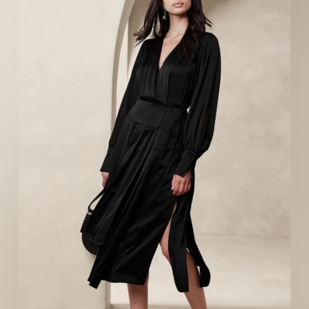 BANANA REPUBLIC LYDIA ASYMMETRICAL SHIRTDRESS